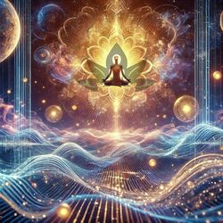 Cover of 963 Hz - Let Go of the Physical & Tap Into Universal Energy
