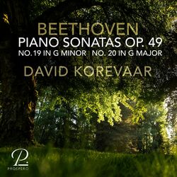 Cover of Beethoven: Piano Sonatas Nos. 19 & 20, Op. 49 Nos. 1 & 2