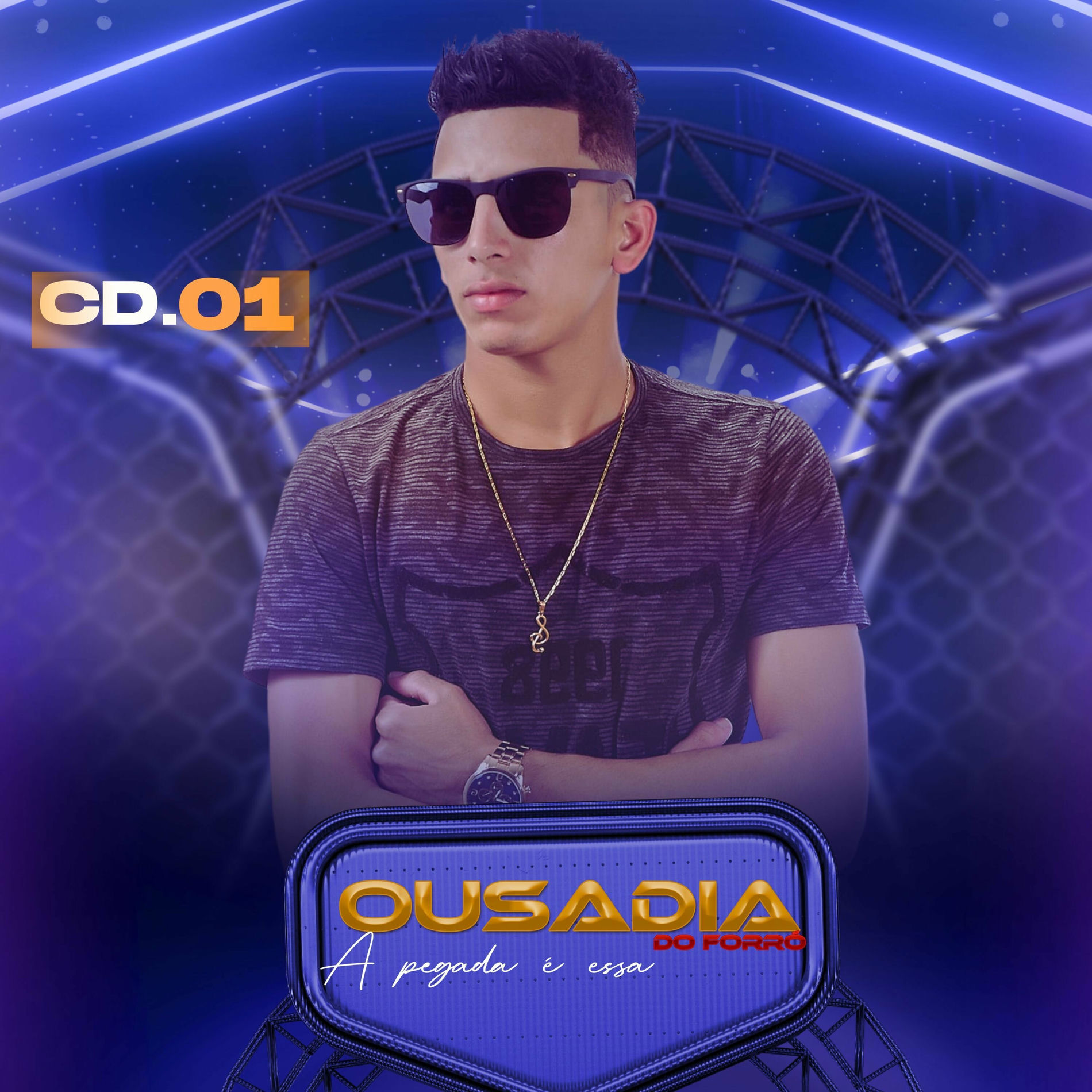 Album cover of Ousadia do Forró Cd 01 (Ao Vivo)