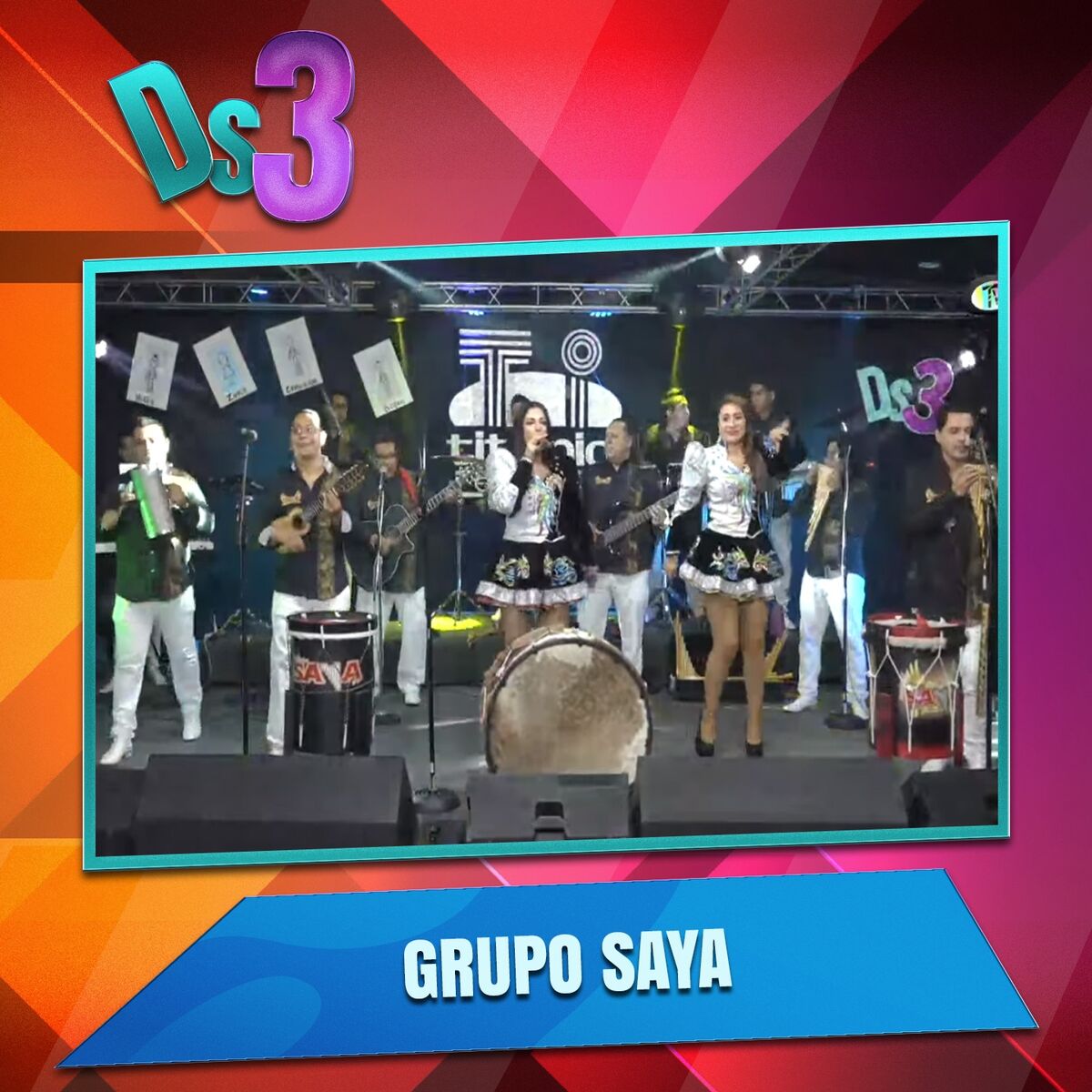 Album cover of El Deses3 Presenta a Grupo Saya