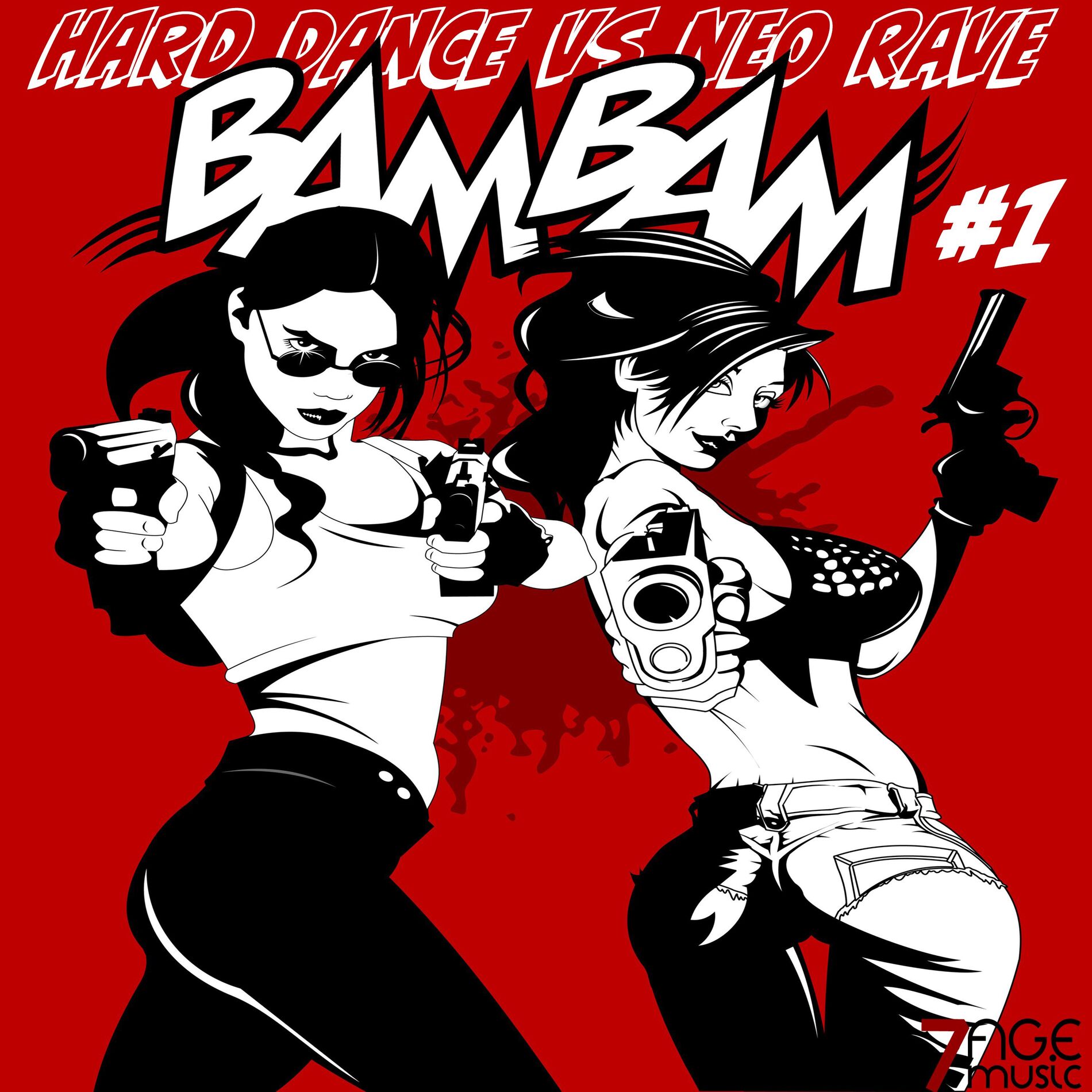 Album cover of Hard Dance vs Neo Rave, Bam Bam #1