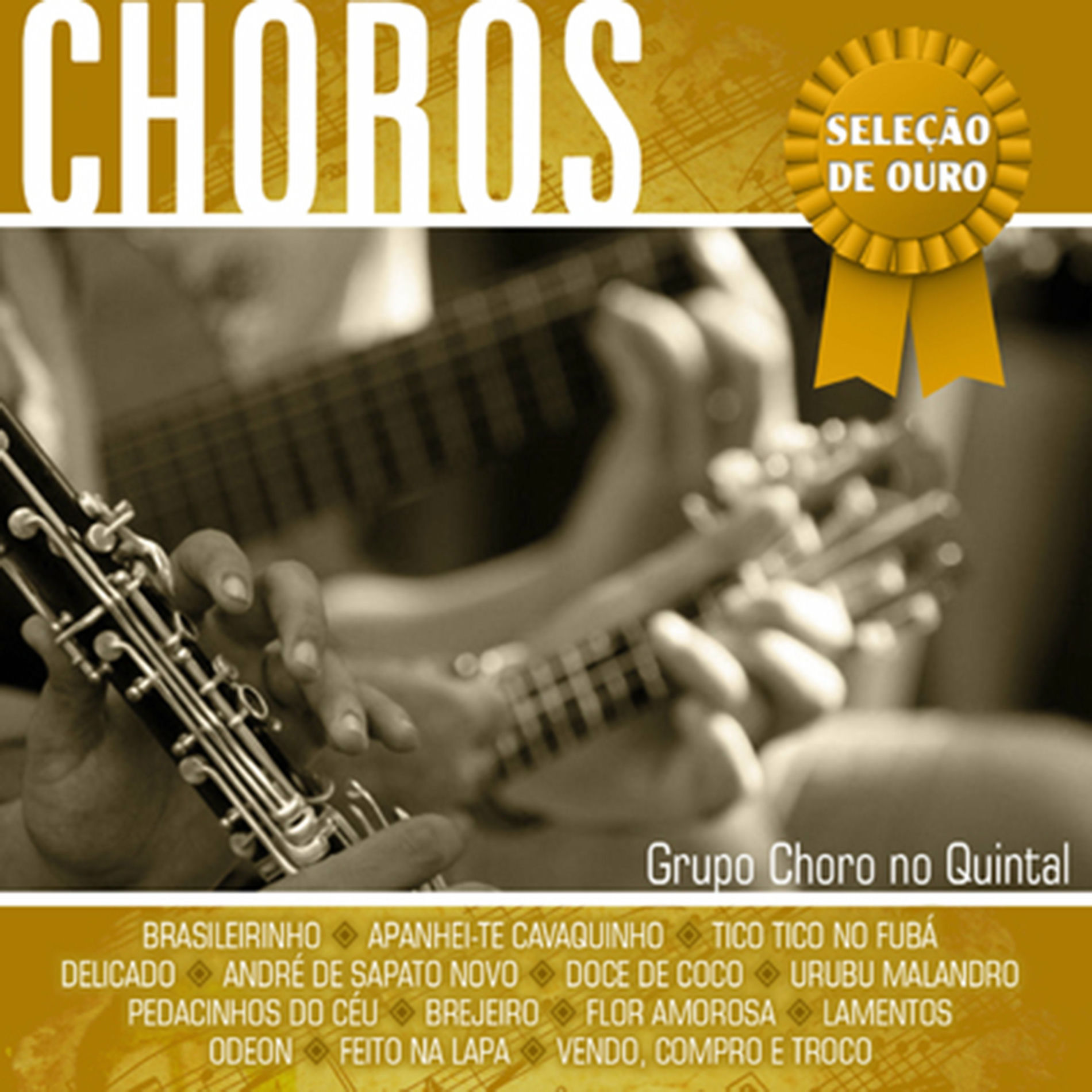 Album cover of Choros: Seleção de Ouro (Instrumental)
