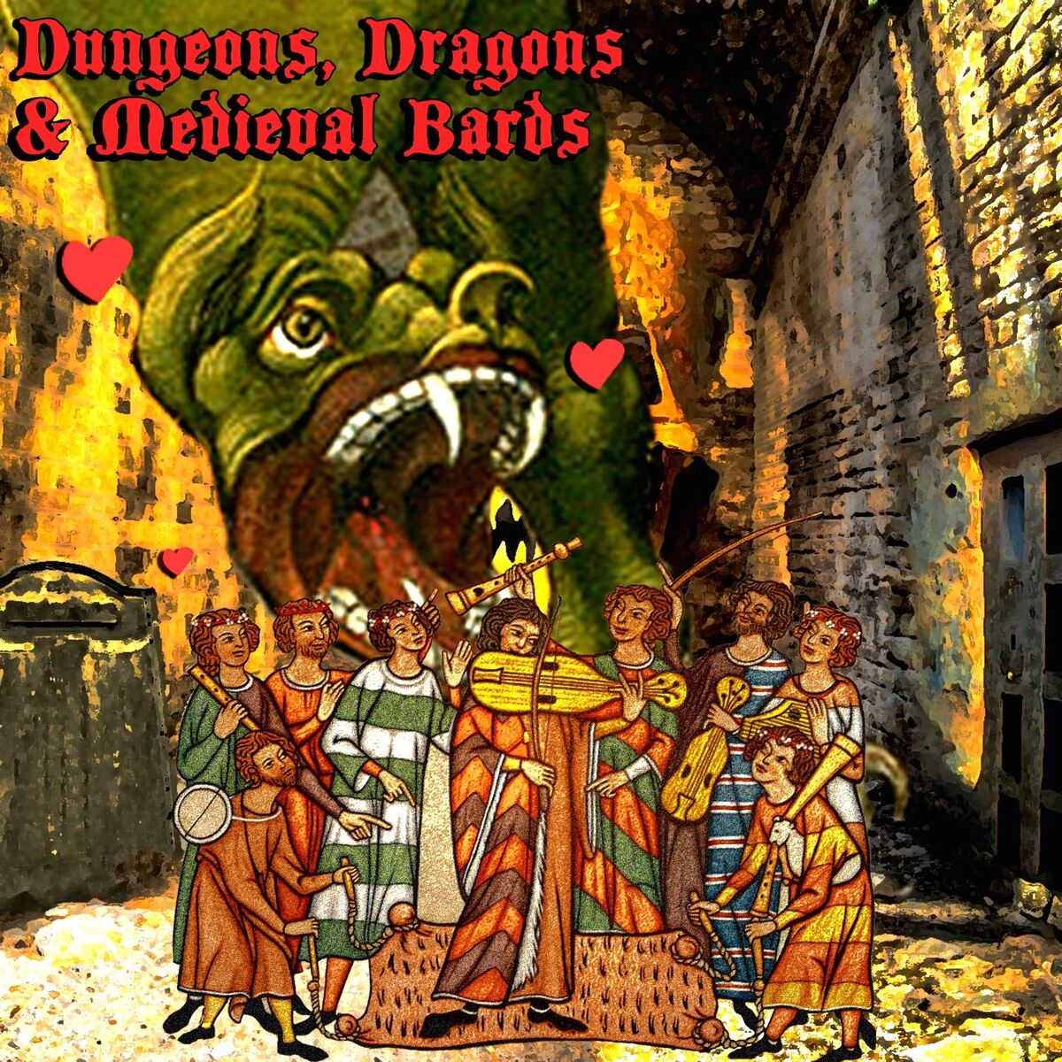 Album cover of Dungeons, Dragons & Medieval Bards