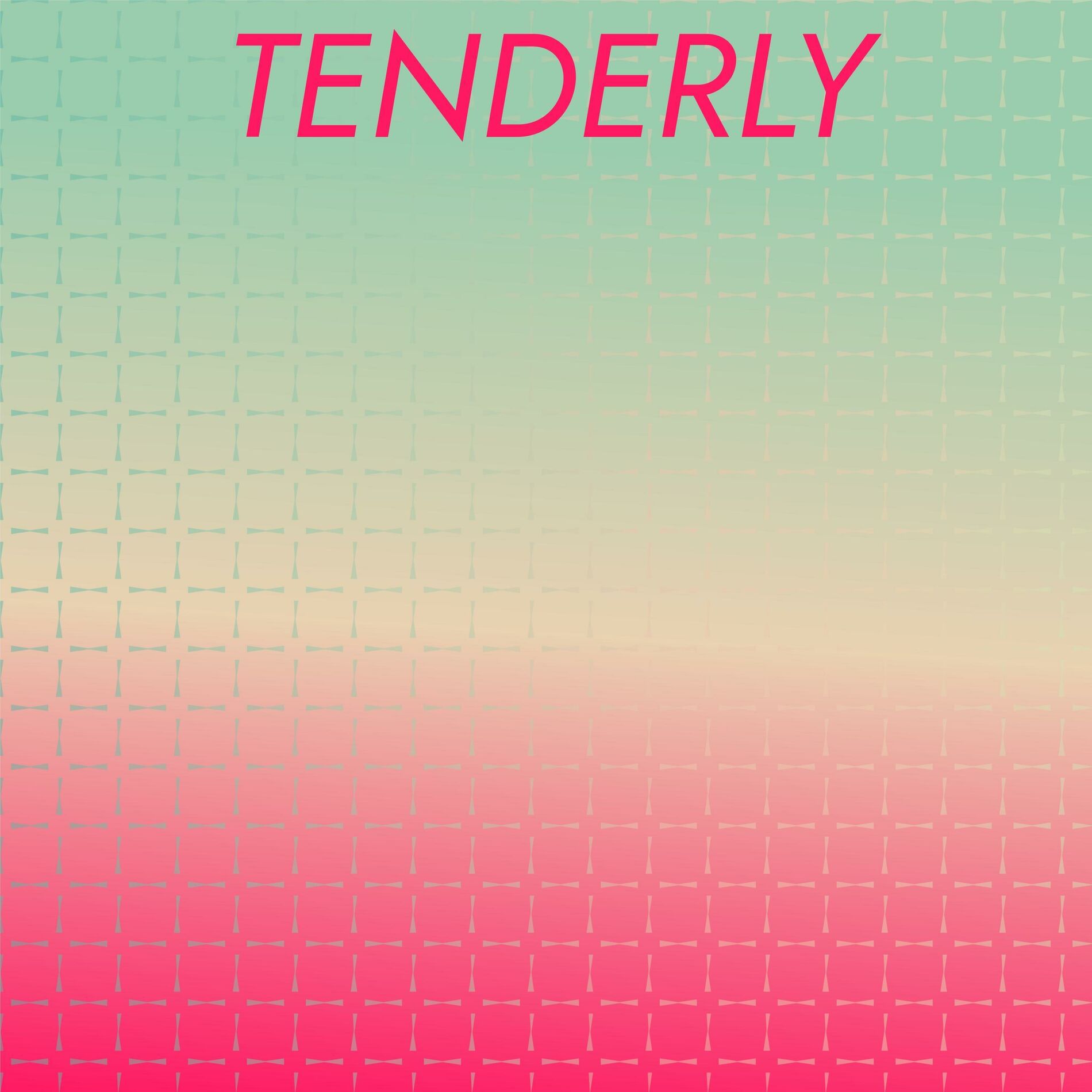 Album cover of Tenderly