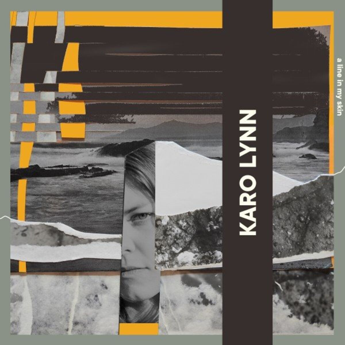 Album cover of a line in my skin