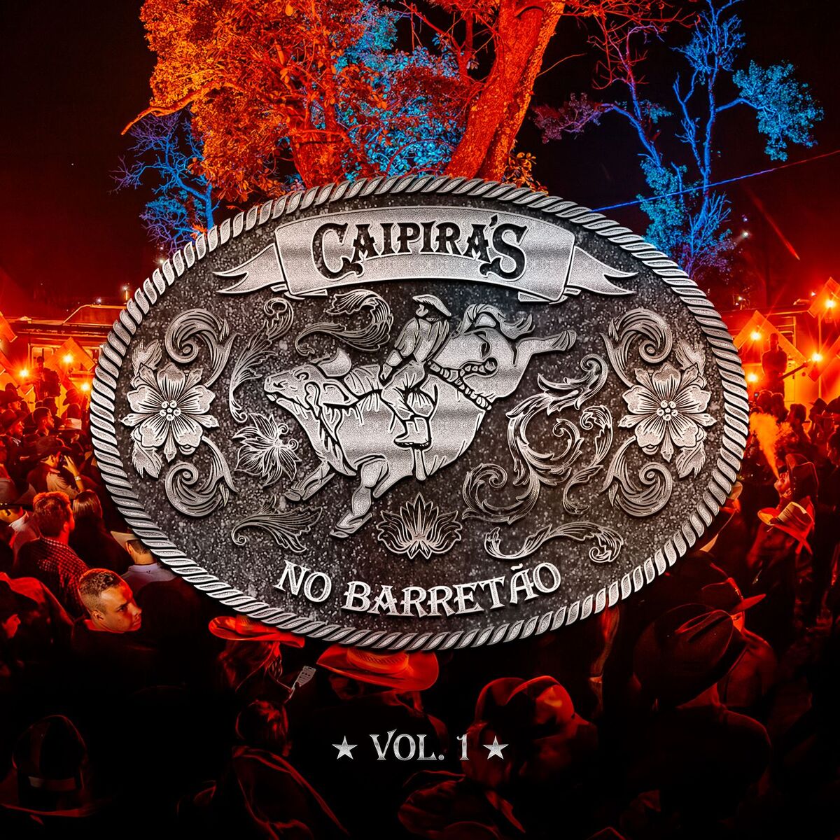 Album cover of Caipira's no Barretão, Vol. 1 (Ao Vivo)