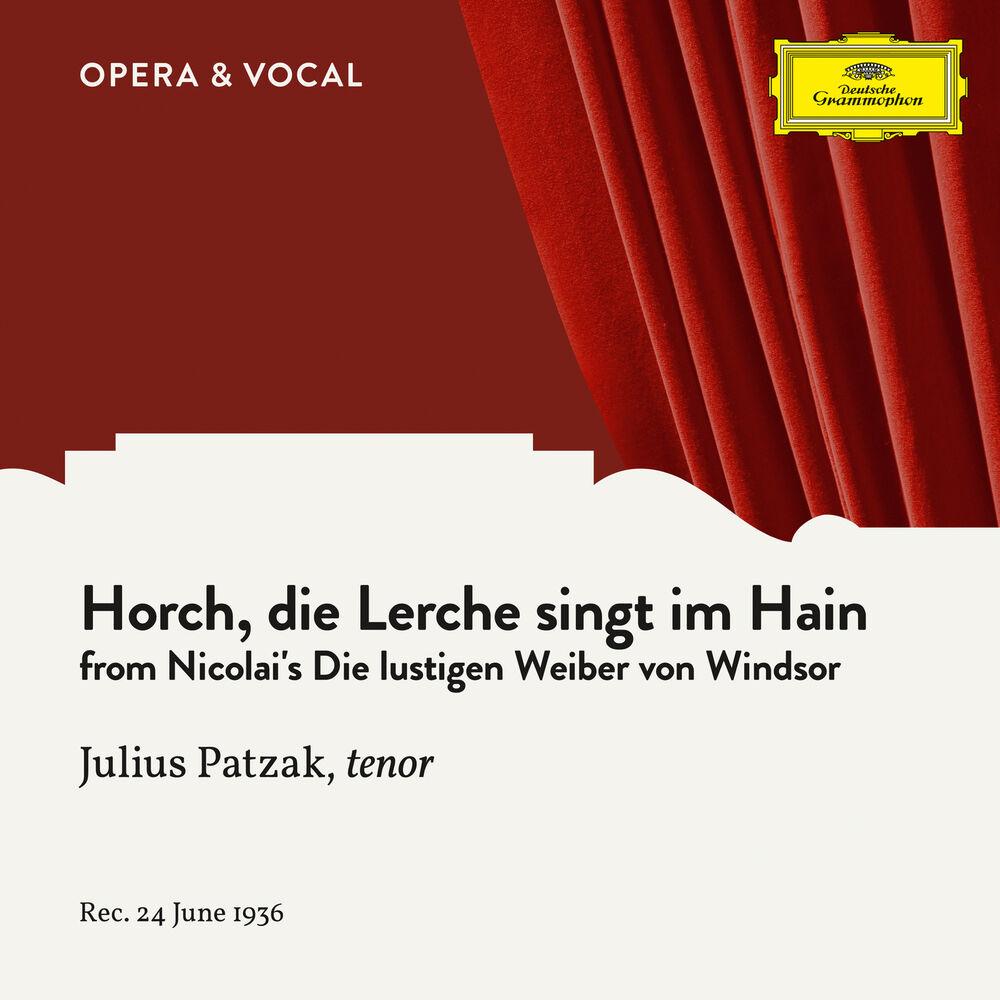 Picture of Nicolai: Horch, die Lerche singt im Hain