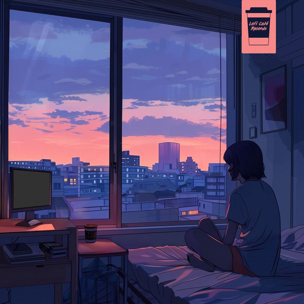 Album cover of here, at the beginning