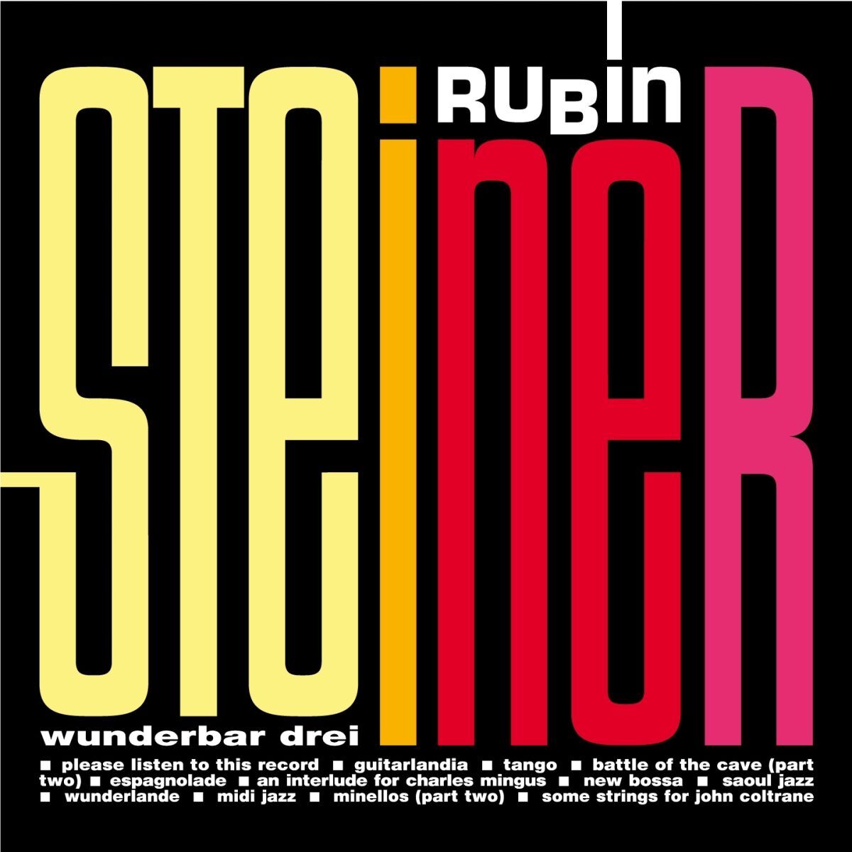 Album cover of Wunderbar Drei