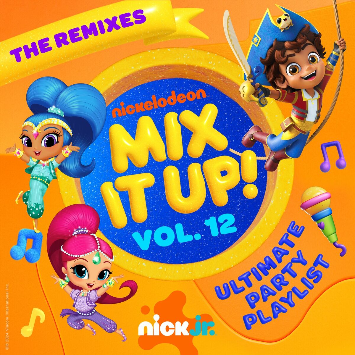 Album cover of Nick Jr. Mix It Up! Vol. 12: Ultimate Party Playlist (The Remixes)