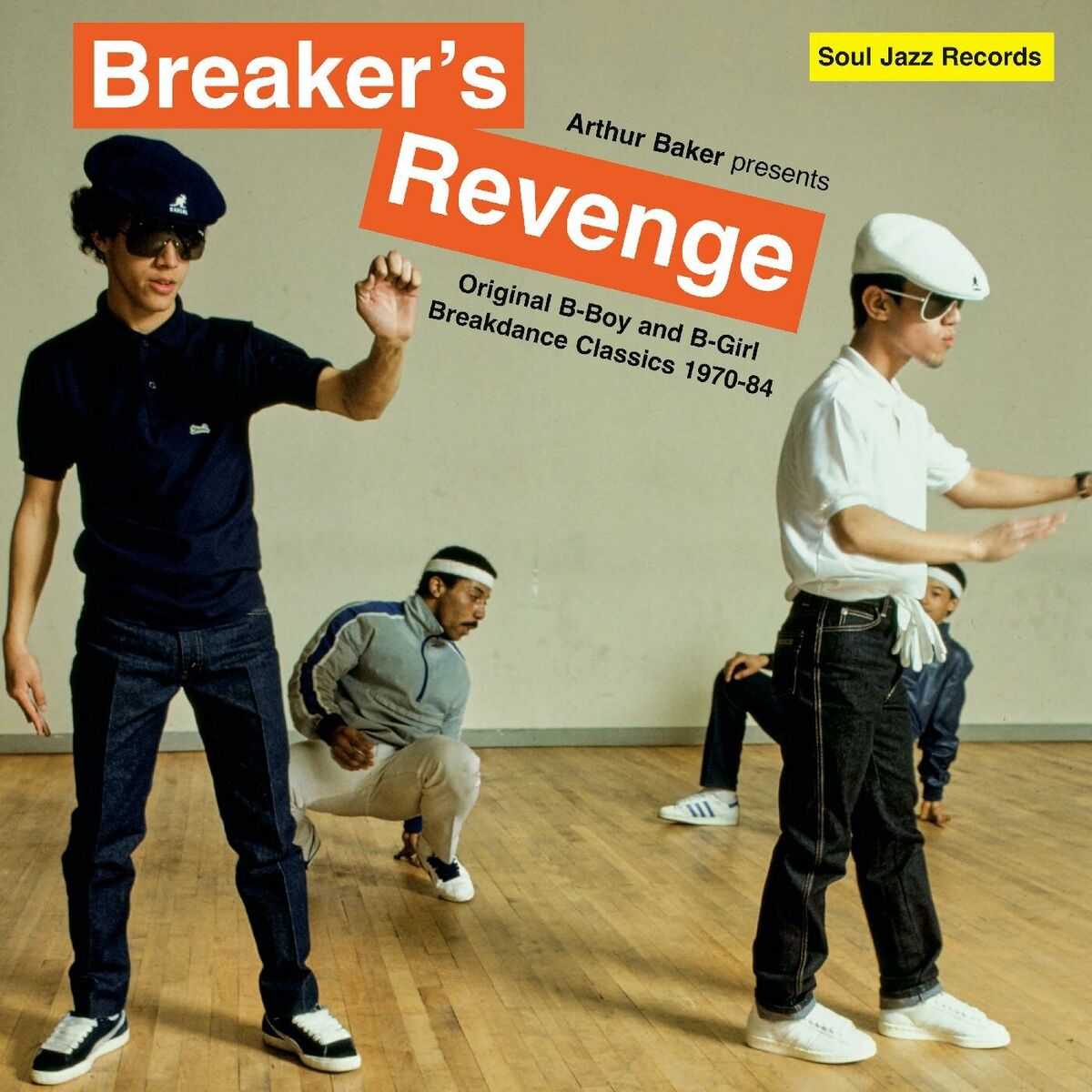 Album cover of Arthur Baker presents Breaker’s Revenge – Original B-Boy and B-Girl Breakdance Classics 1970-84