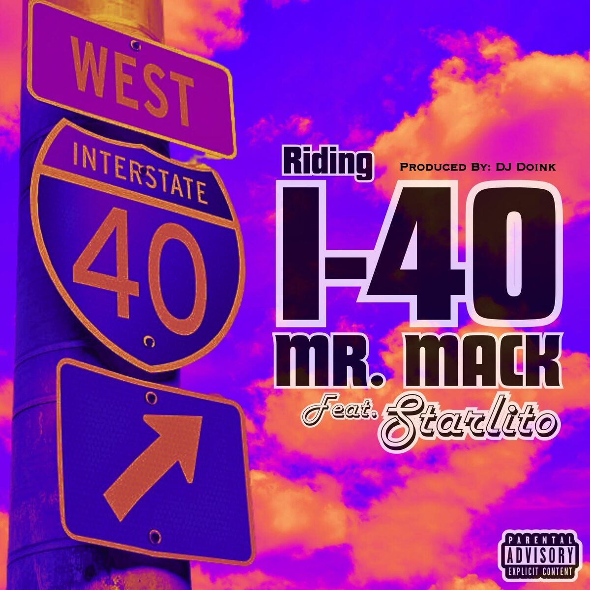 Album cover of Riding I-40