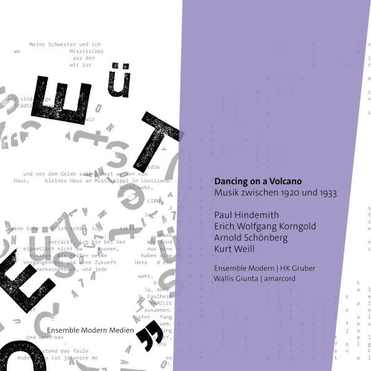 Album cover of Dancing on a Volcano (Musik zwischen 1920 und 1933)