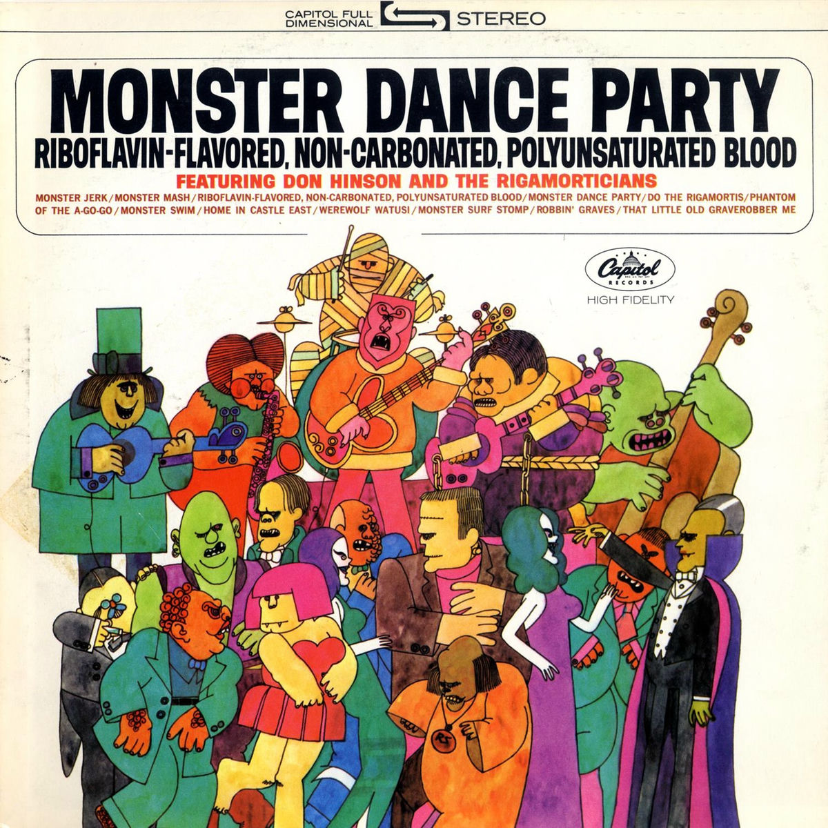Album cover of Monster Dance Party