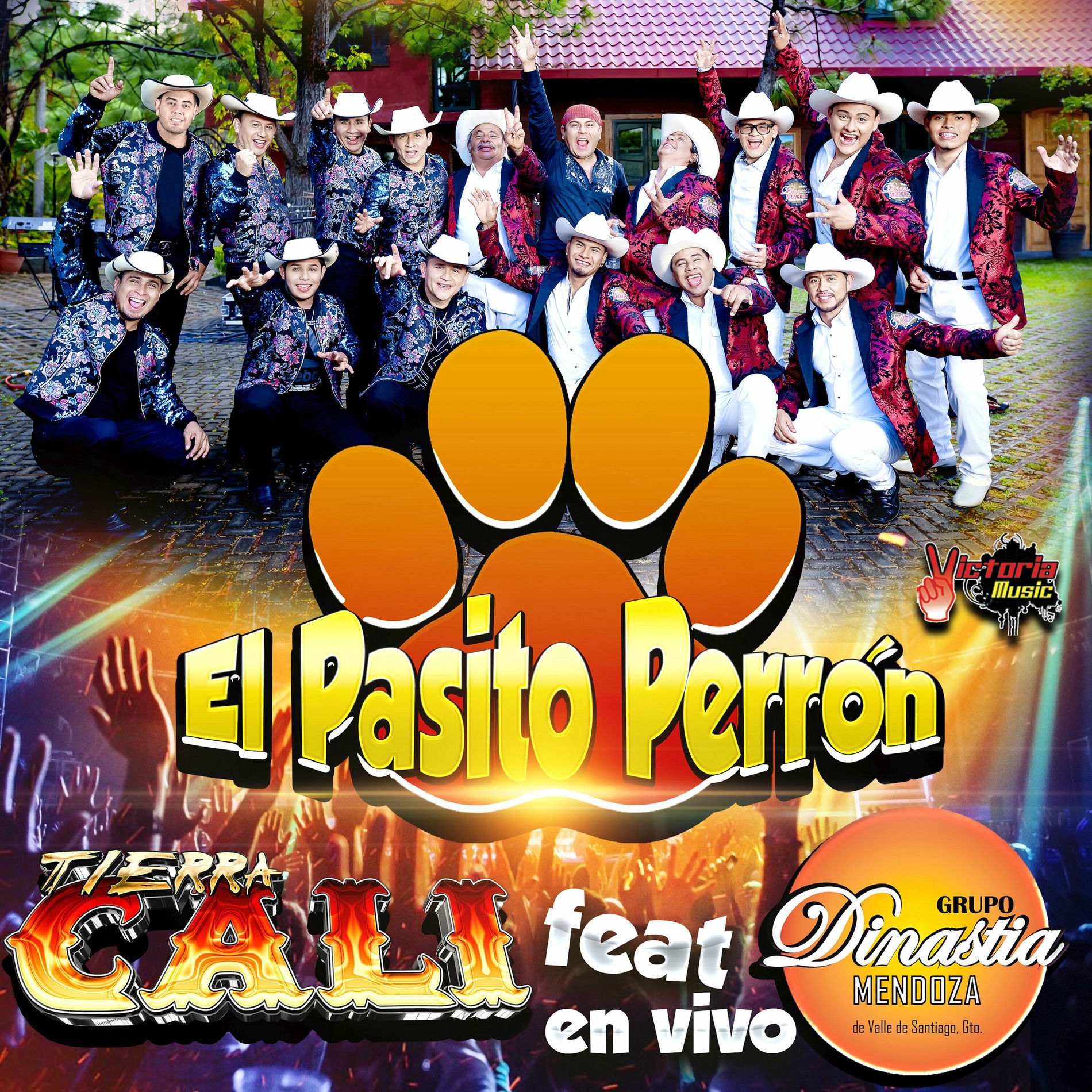 Album cover of El Pasito Perron [feat. Grupo Dinastia Mendoza]