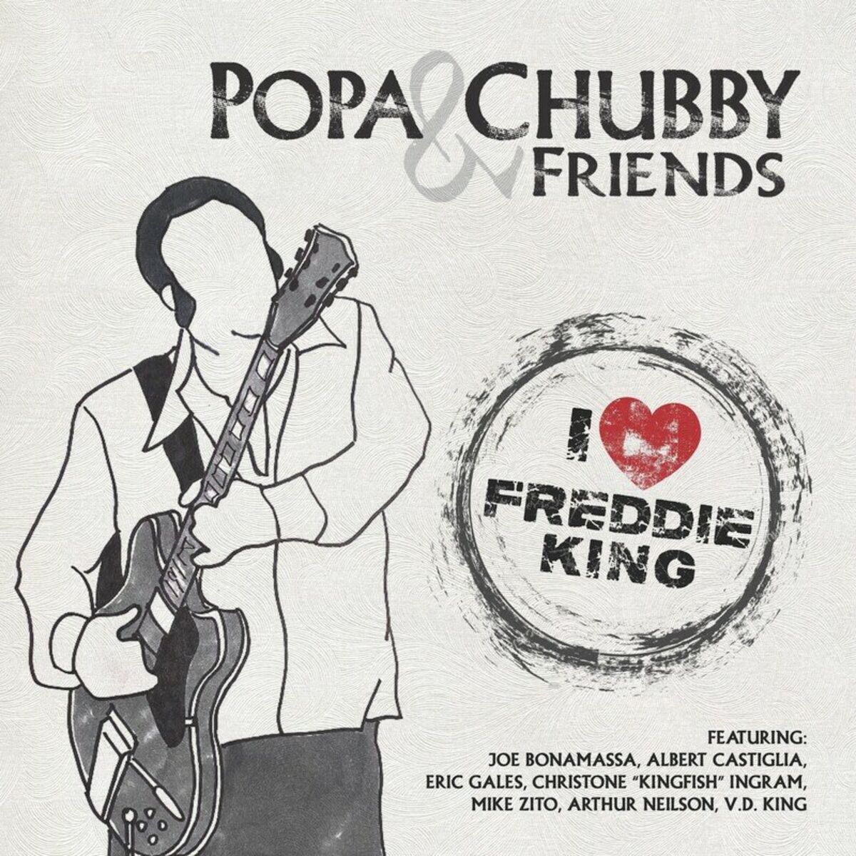Album cover of I Love Freddie King
