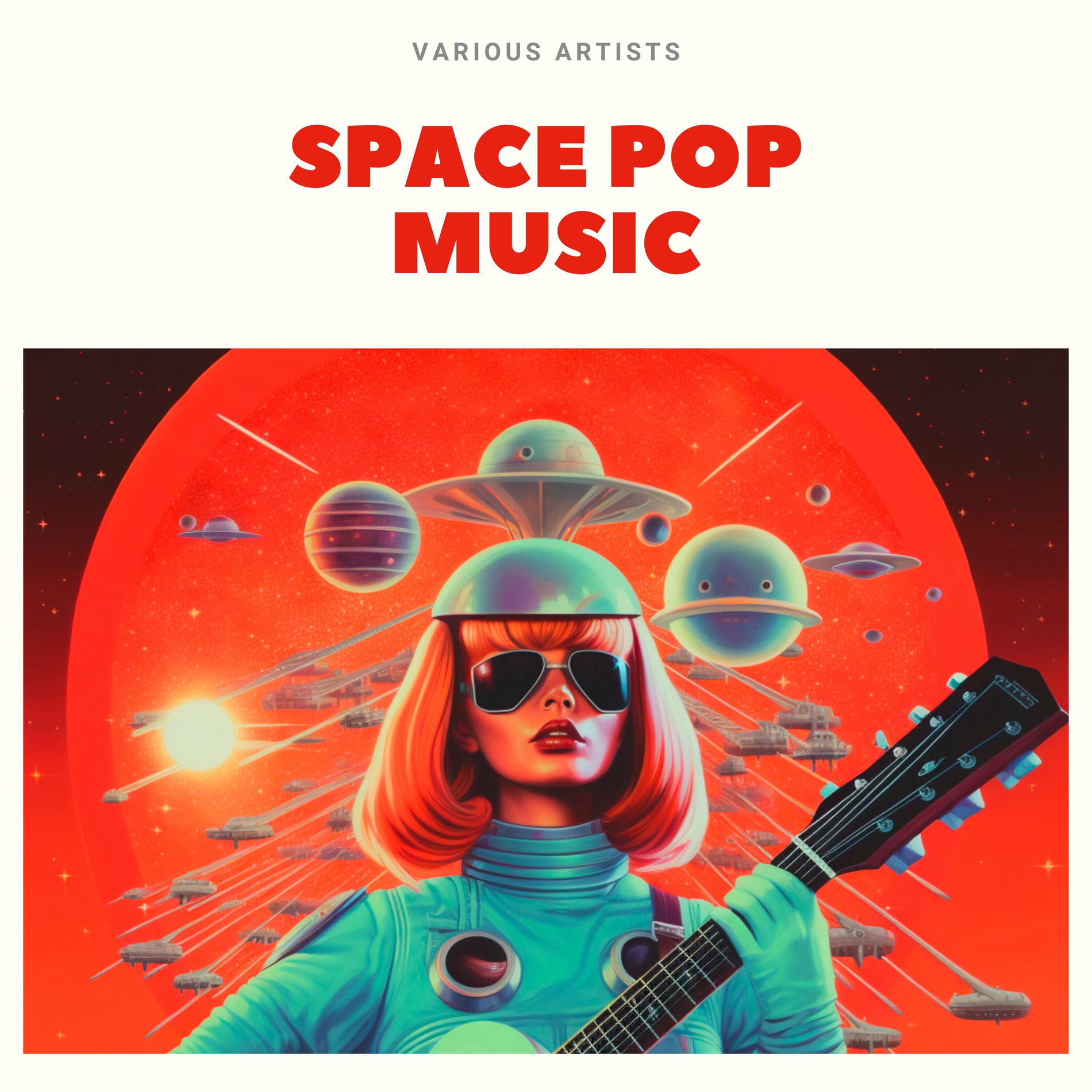 Album cover of Space Pop Music