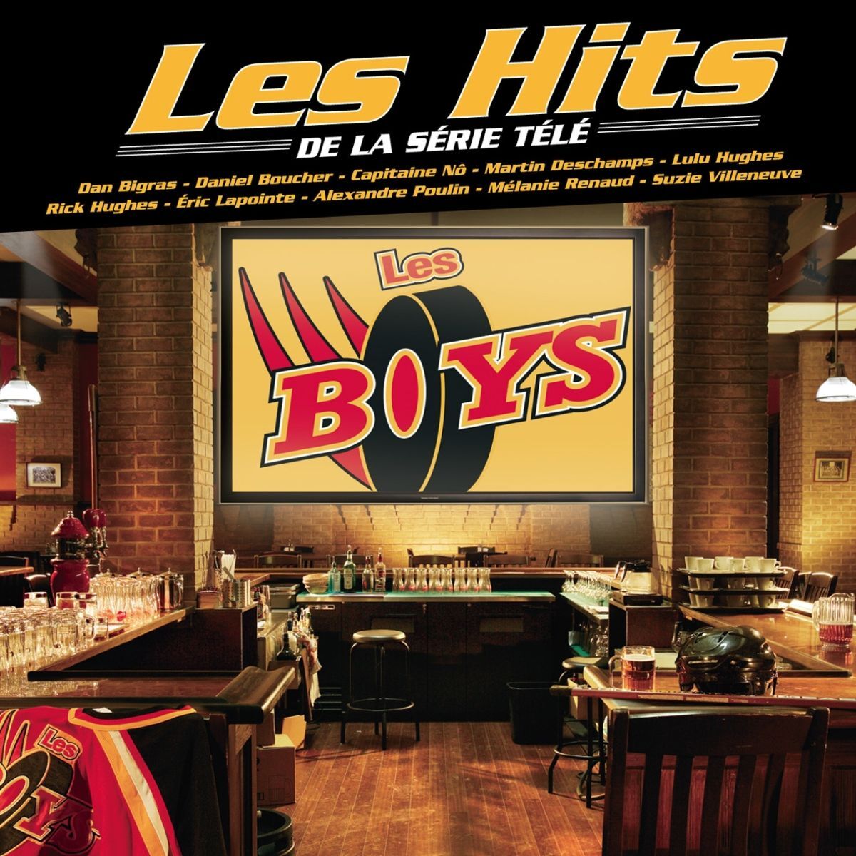 Album cover of Les Hits de la série télé Les Boys
