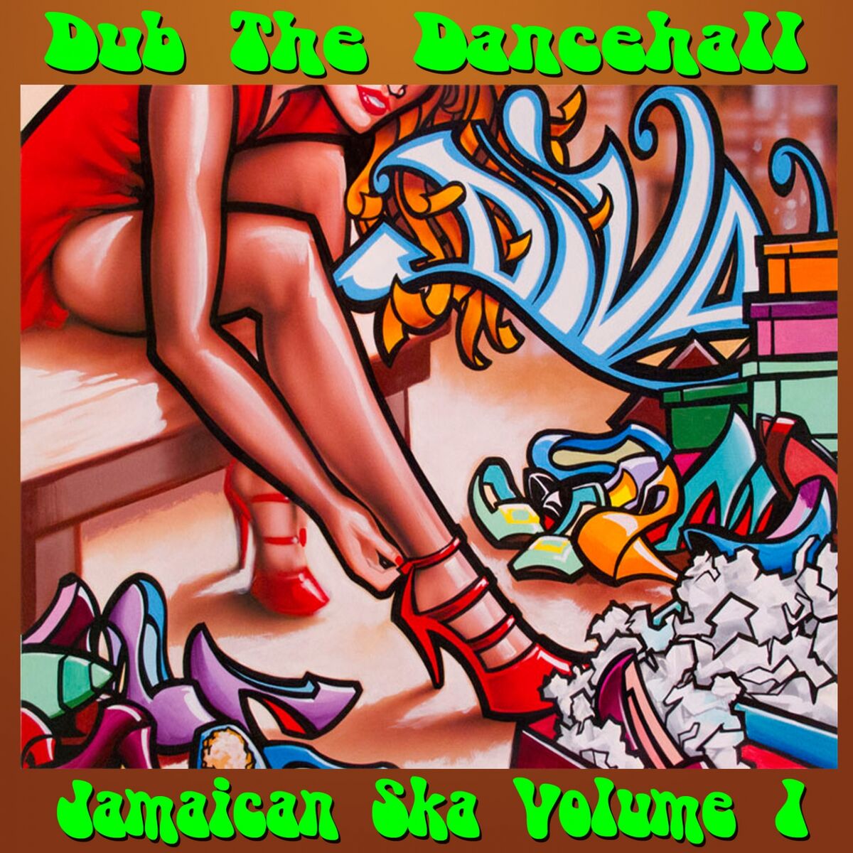 Album cover of Dub the Dancehall: Jamaican Ska, Vol. 1