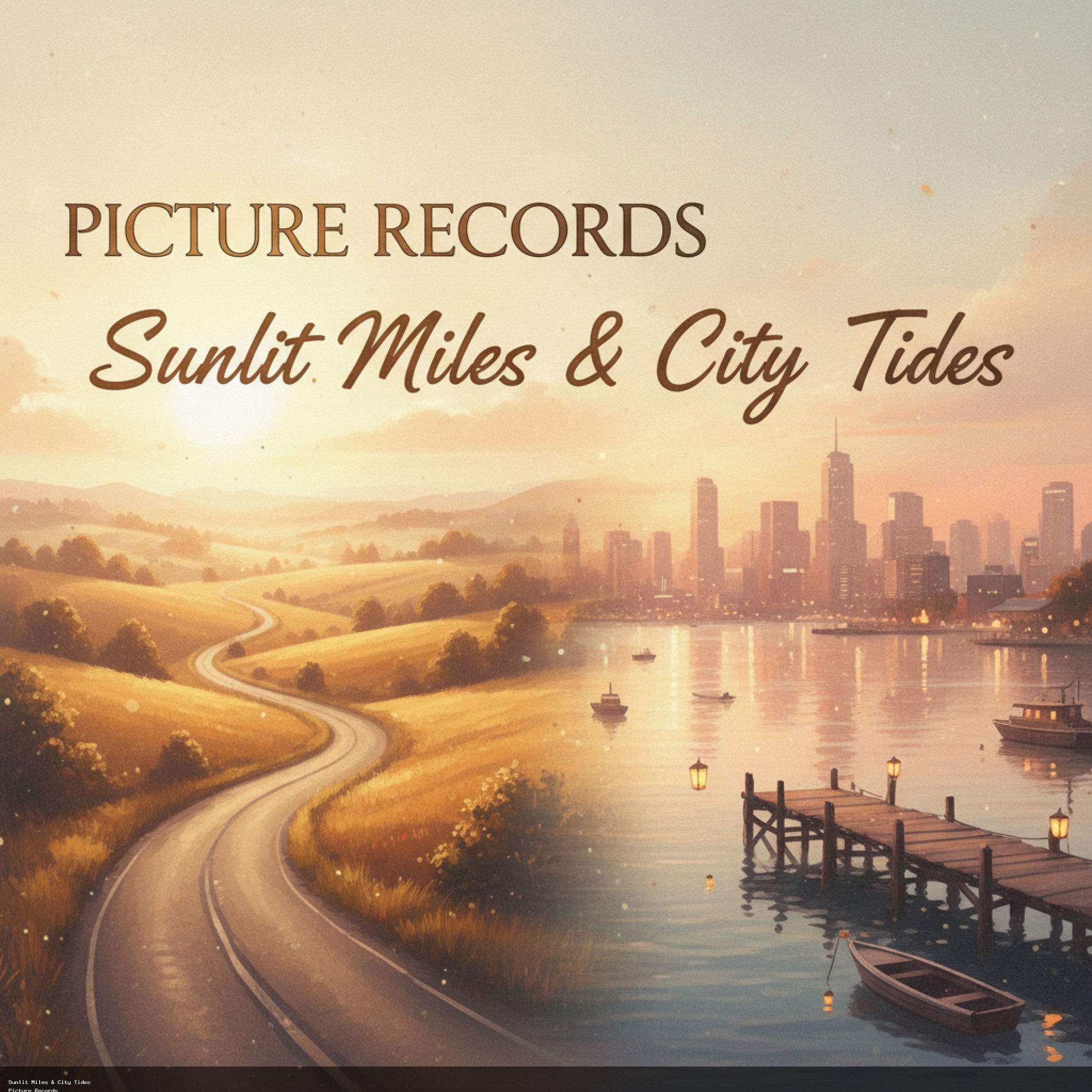 Album cover of Sunlit Miles & City Tides
