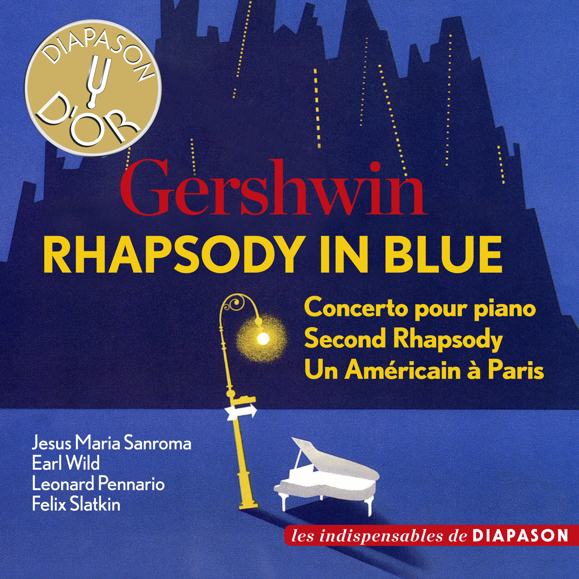 Album cover of Gershwin: Rhapsody in Blue (Les indispensables de Diapason)