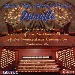 Cover of Maurice & Marie-Madeleine Chevalier Duruflé