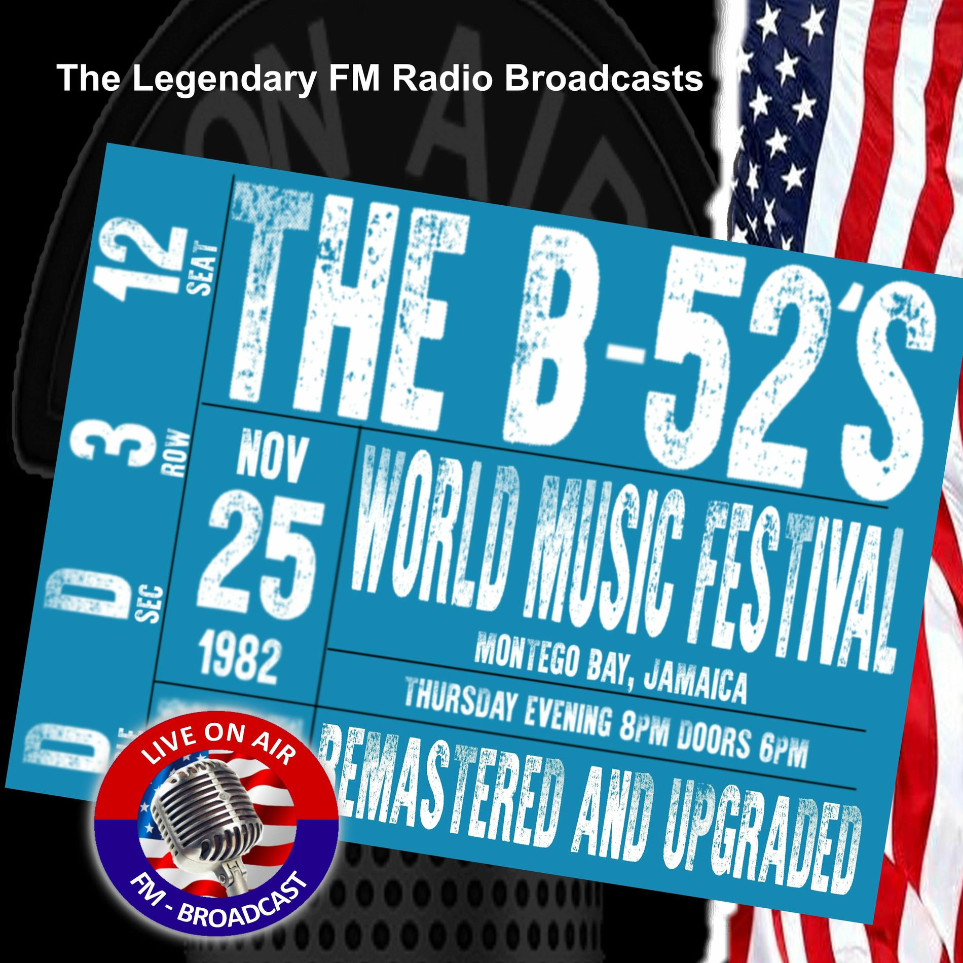Album cover of Legendary FM Broadcasts - World Music Festival Montego Bay Jamaica 25th November 1982 (Live)