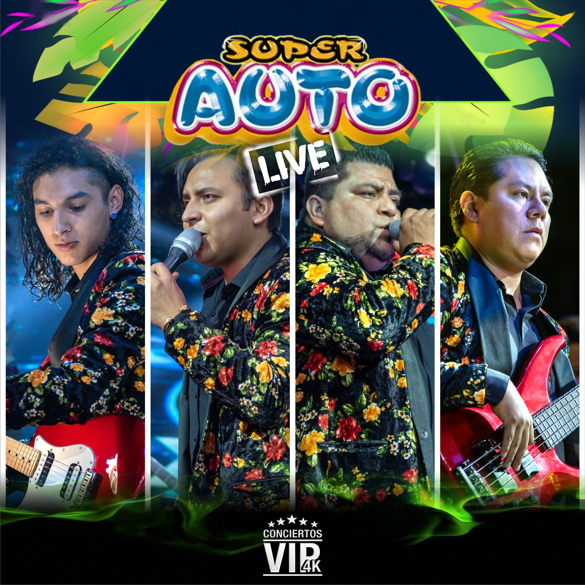 Album cover of Live Conciertos Vip 4K: Super Auto (Live)