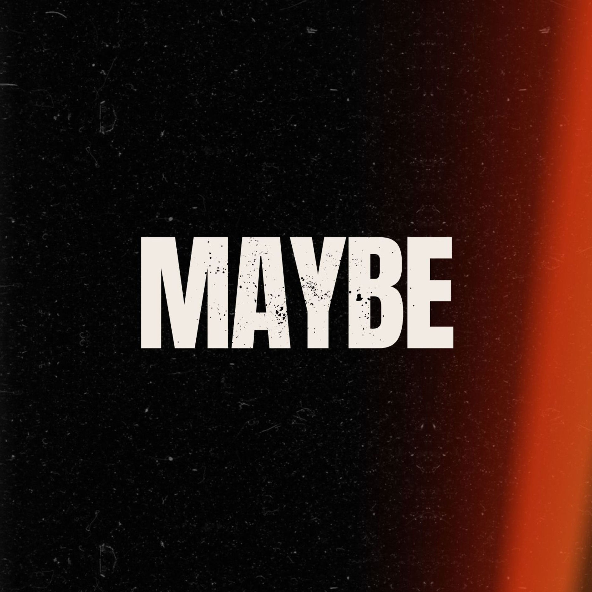 Album cover of Maybe