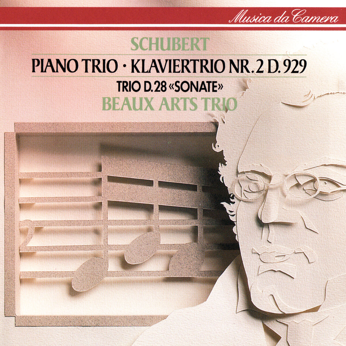 Album cover of Schubert: Piano Trio No. 2; Piano Trio In One Movement