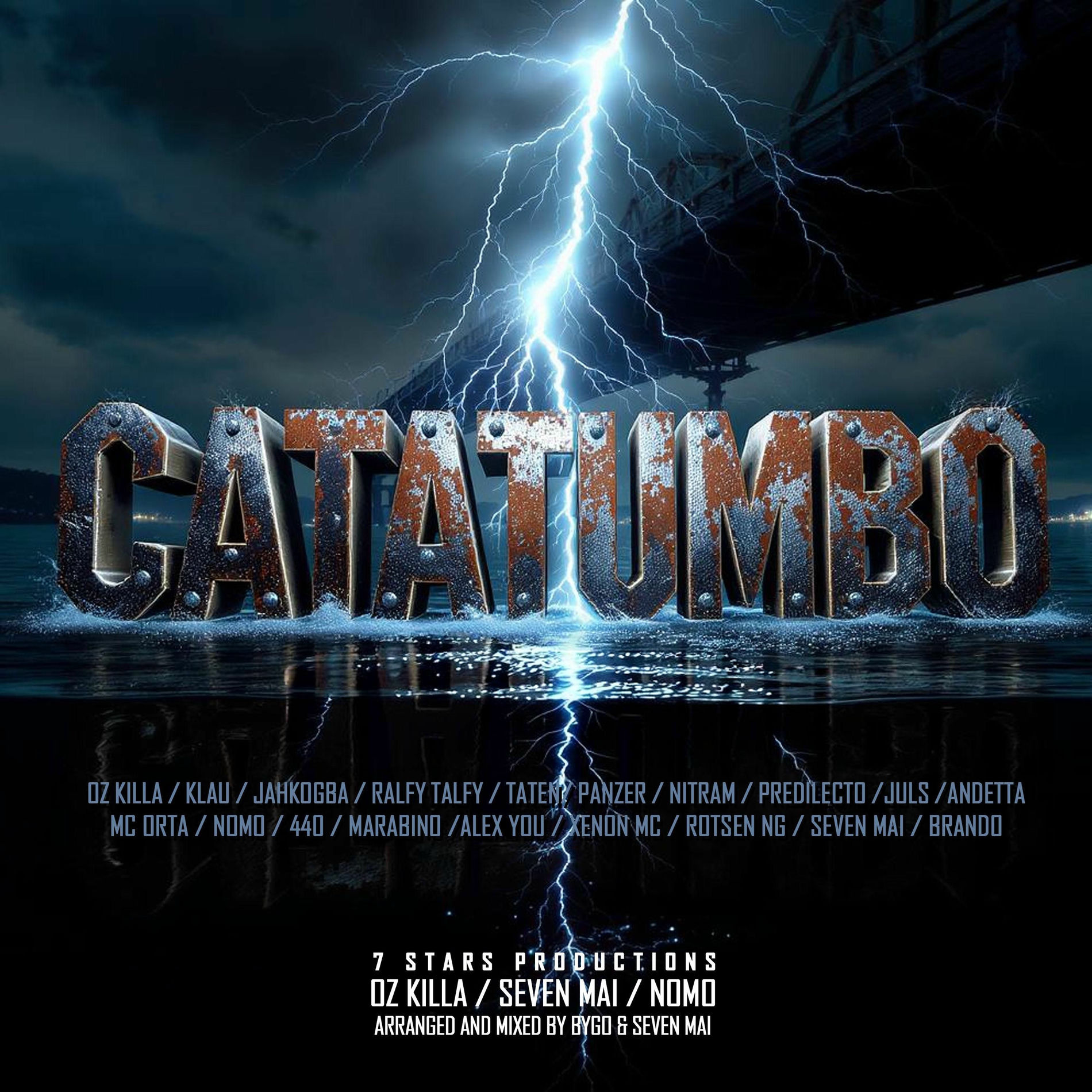 Album cover of CATATUMBO (feat. Seven Mai, Nomorap, Klau, Ralfy Talfy, MC Orta, Predilecto, Alex Yo, Xenon MC, Juls Aleman, Jahkogba, El440Life, 