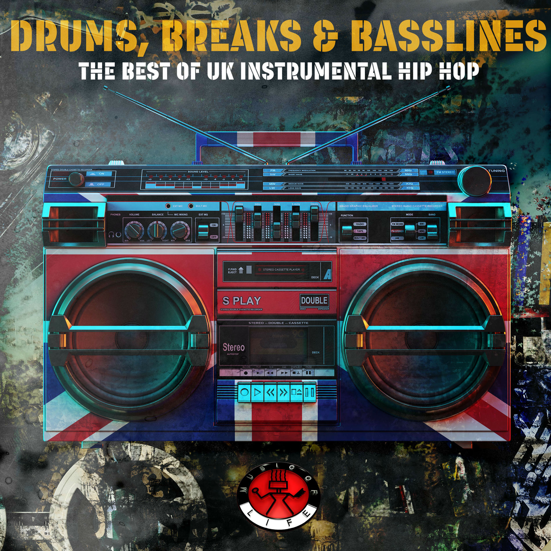 Album cover of Drums, Breaks & Basslines - The Best of U.K. Instrumental Hip Hop