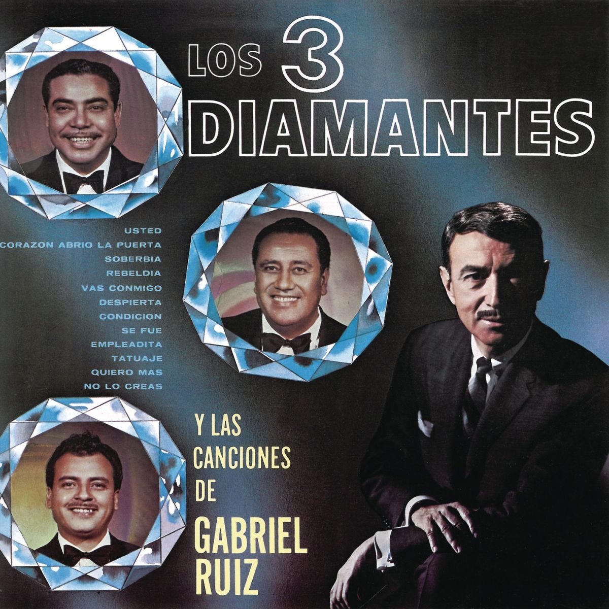Album cover of Los Tres Diamantes y las Canciones de Gabriel Ruiz