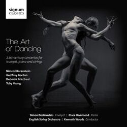 Cover of The Art of Dancing: 21st-Century Concertos for Trumpet, Piano & Strings