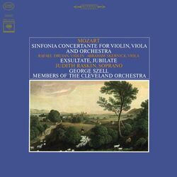 Cover of Mozart: Sinfonia Concertante, K. 364 & Exsultate, Jubilate, K. 165