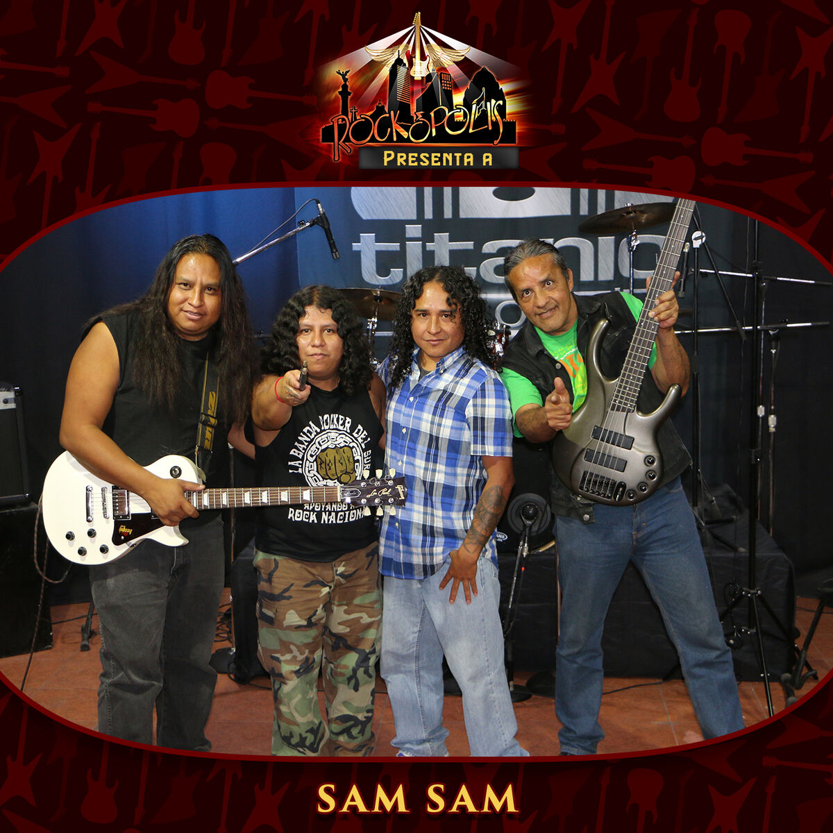 Album cover of Rockopolis Presenta a Sam Sam (En Vivo)