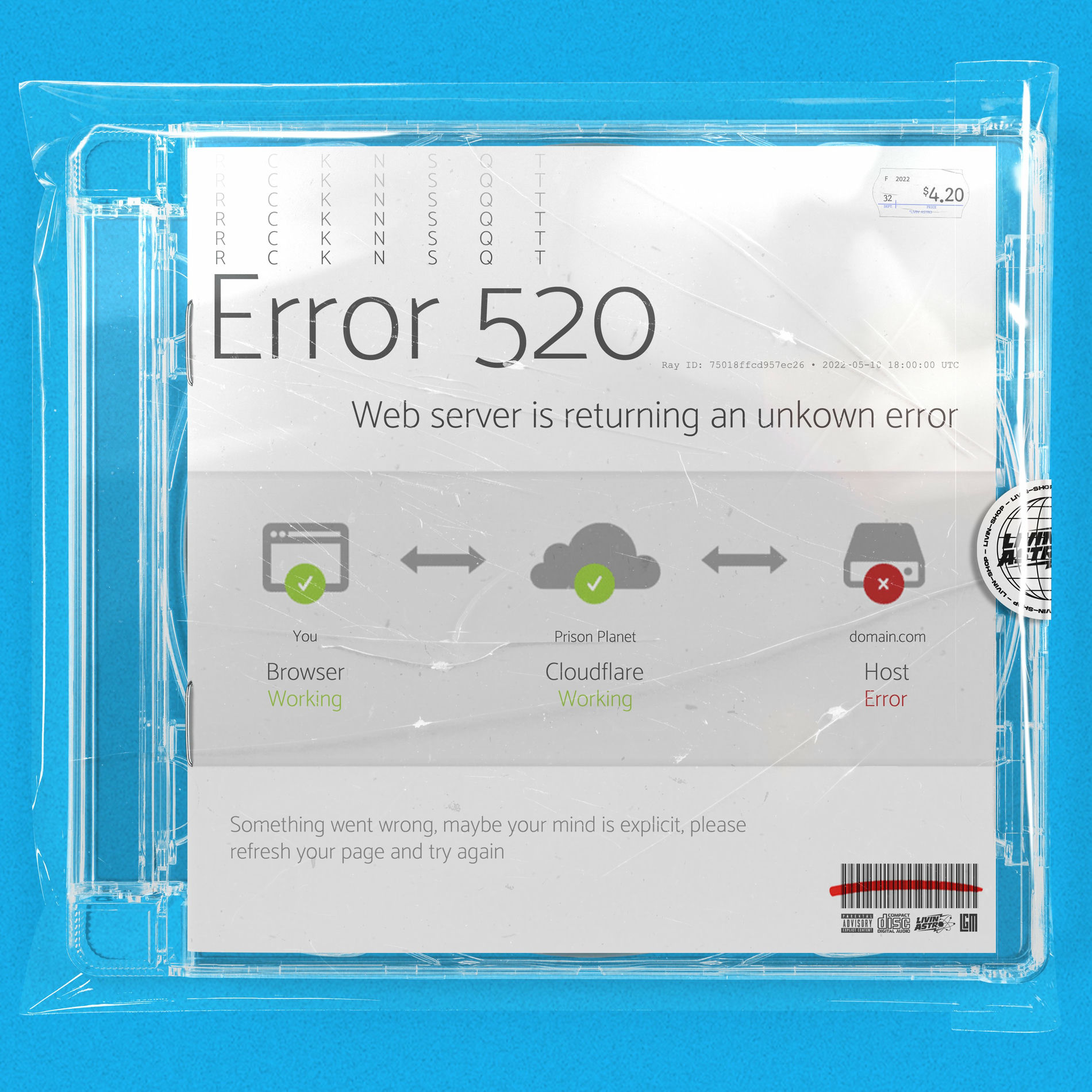Album cover of Error 520