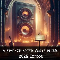 Cover of A Five-Quarter Waltz in D# (2025 Edition) (feat. Kaevohia)