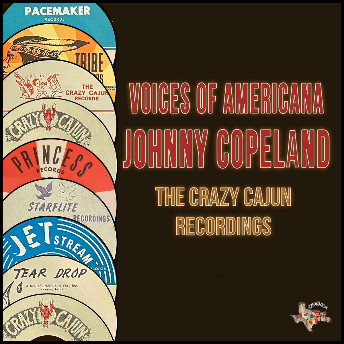 Album cover of Voices of Americana (The Crazy Cajun Recordings)