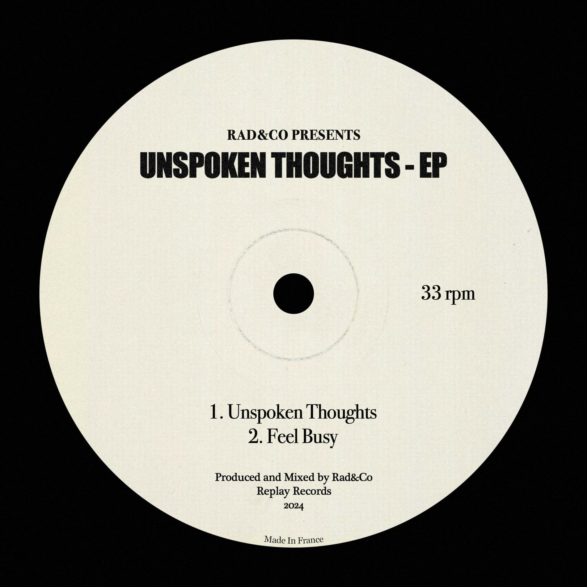 Album cover of Unspoken Thoughts