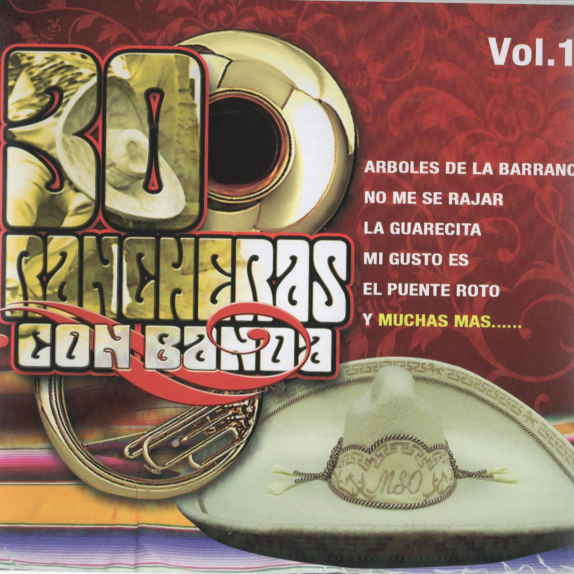 Album cover of 30 Rancheras Con Banda, Vol. 1