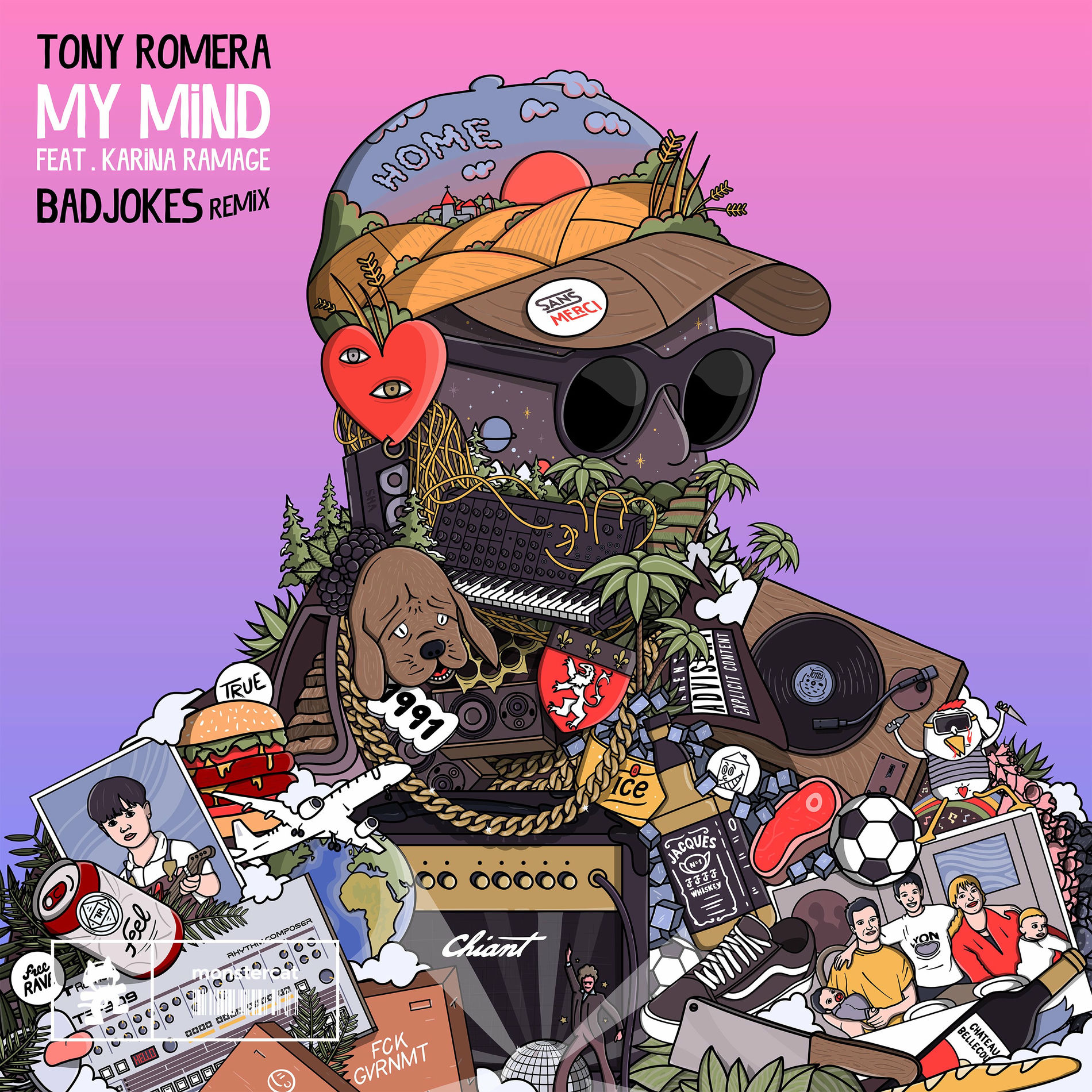 Album cover of My Mind (Badjokes Remix)