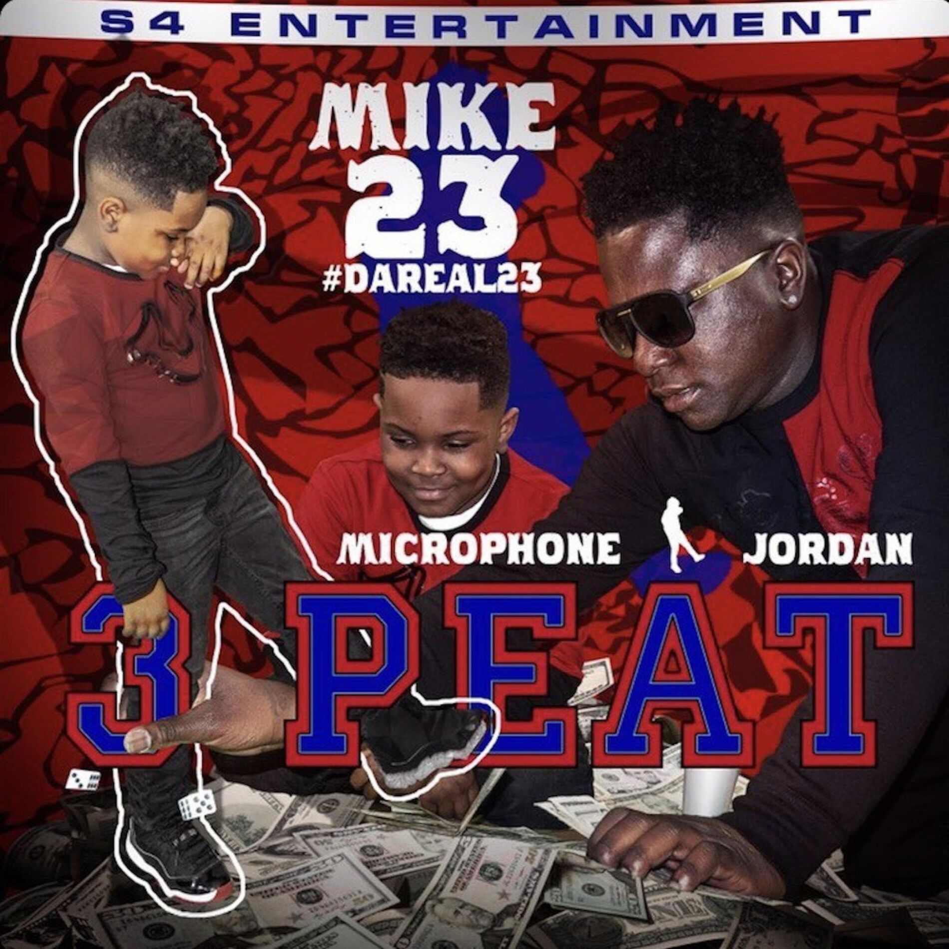 Album cover of Microphone Jordan 3peat