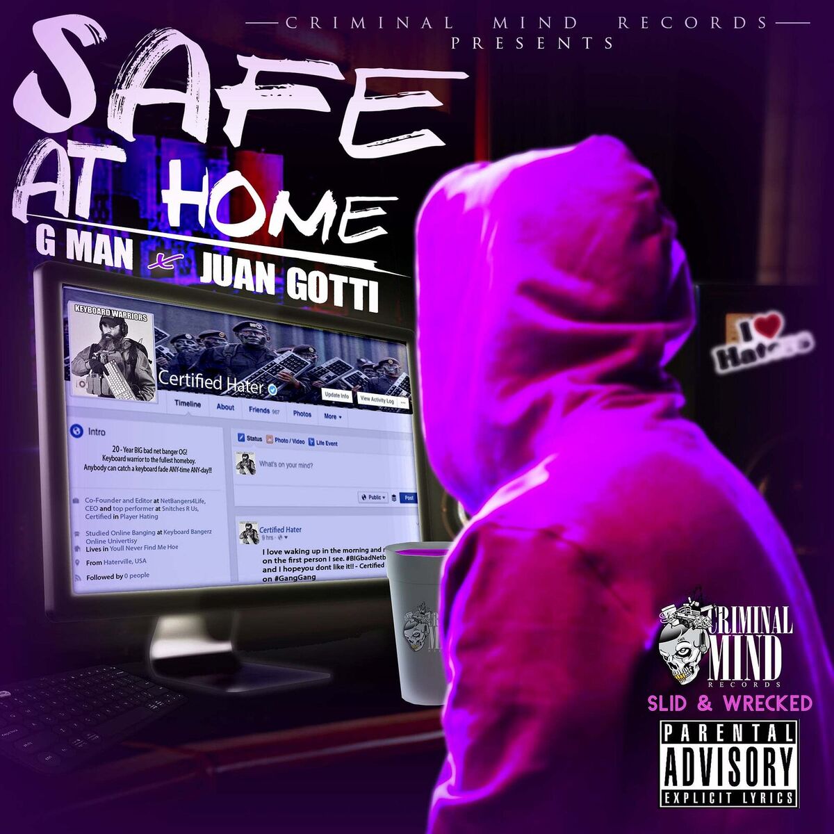 Album cover of Safe at Home (Slid n Wrecked)