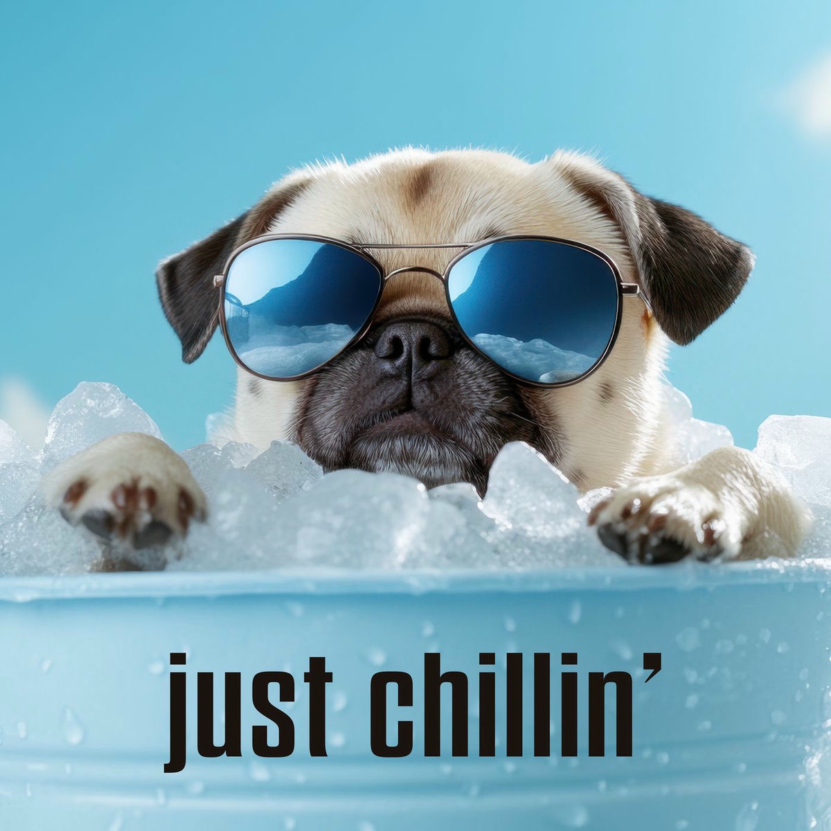 Album cover of just chillin'