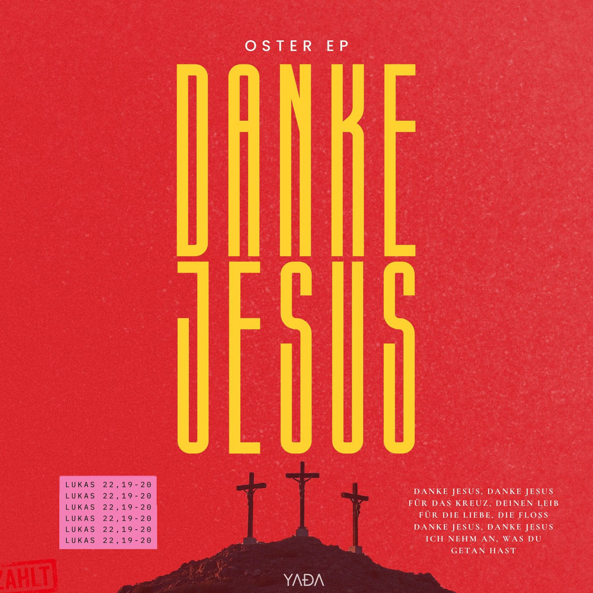 Album cover of DANKE JESUS (Oster EP)