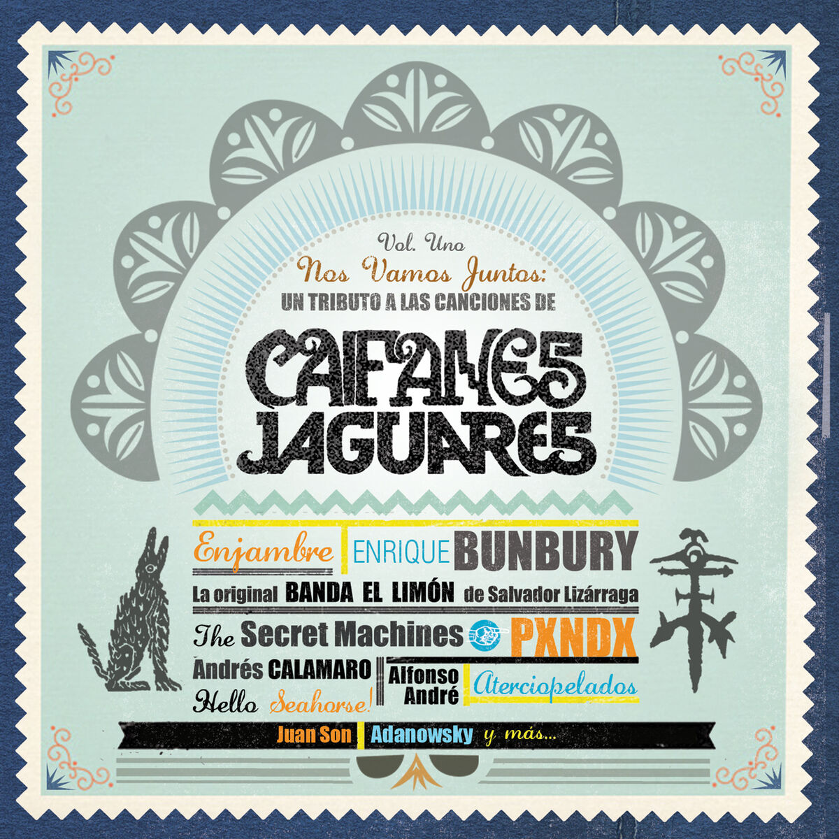 Album cover of Nos Vamos Juntos - Un Tributo A Las Canciones De Caifanes Y Jaguares. Vol 1