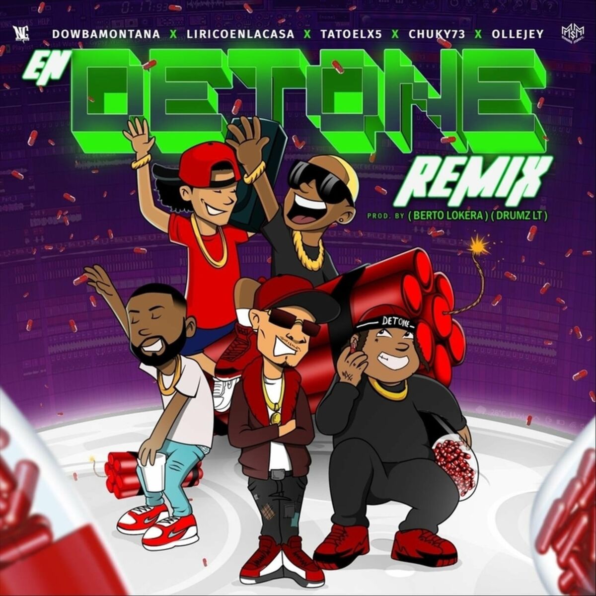Album cover of En Detone Remix