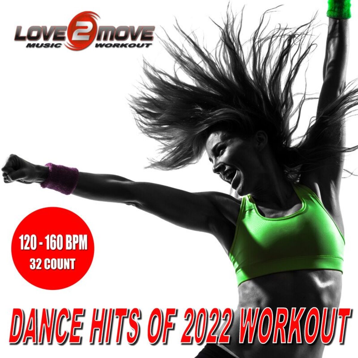 Album cover of Dance Hits Of 2022 Workout (Unmixed tracks 120-160 BPM 32 Count)