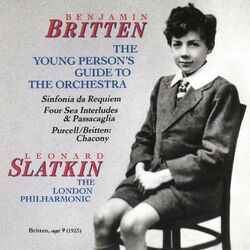 Cover of Benjamin Britten: The Young Person's Guide To The Orchestra & Sinfonia da Requiem & Four Sea Interludes